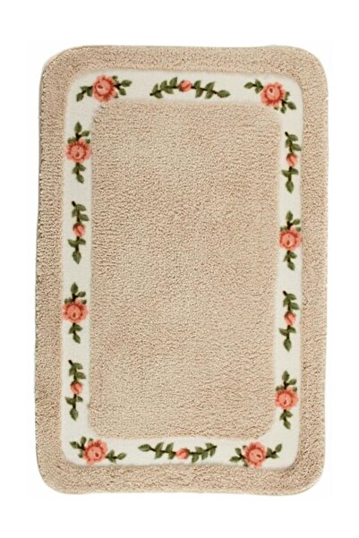 GizHome Giz Home Gül Banyo Paspası 70x120 Linen