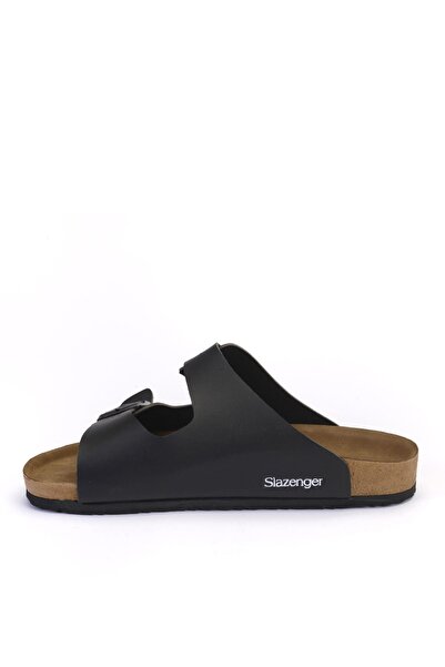 Slazenger Ανδρικές Μαύρες Παντόφλες - Φακός - SA19SE006