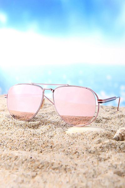 Di Caprio Unisex Oval Sunglasses DTX1077F