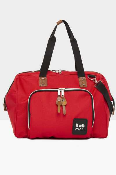 Bagmori حقيبة العناية بالطفل الحمراء المعلقة M000002154