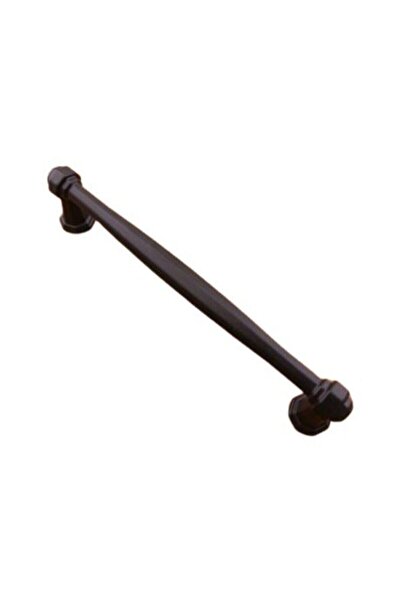 İNTERİO Column Handle Black Furniture Drawer Handle 128mm 5 Pieces