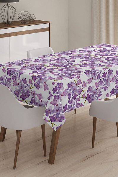 Realhomes Față de masă imprimată digital 3D cu design personalizat - 120 x 140 cm