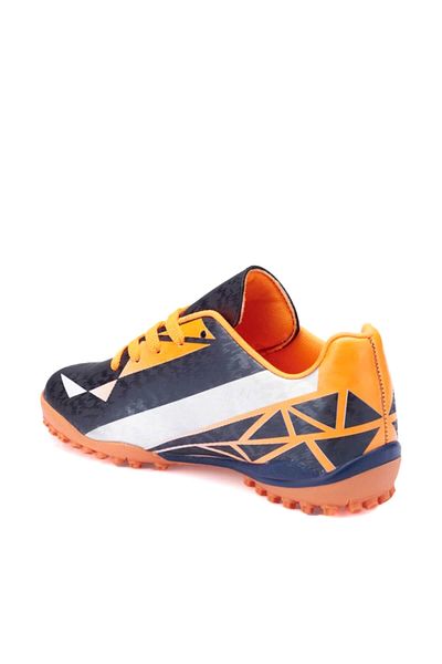 Kinetix ADONIS TURF Navy Blue Gray NEON ORANGE Boys' Astroturf Field Shoes100299912