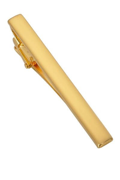 Ocean Pole Erkek Sarı Gold Renk Kravat İğnesi Abemqv68