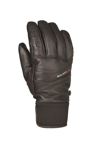 Reusch Unisex Golden Crest Ski Gloves Black