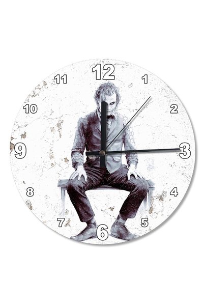 Generic Brand Αναλογικό ρολόι τοίχου Joker διαμέτρου 50 εκ.