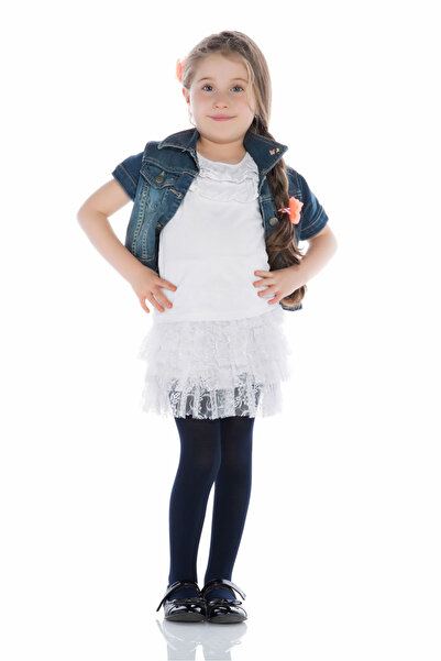 Penti PRETTY EXTRA COTTON COCUK Сині дитячі колготки 100183830