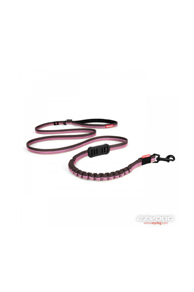 Ezydog Zero Shock Lite Şok Emici Gezdirme Kayışı Pembe 180 Cm