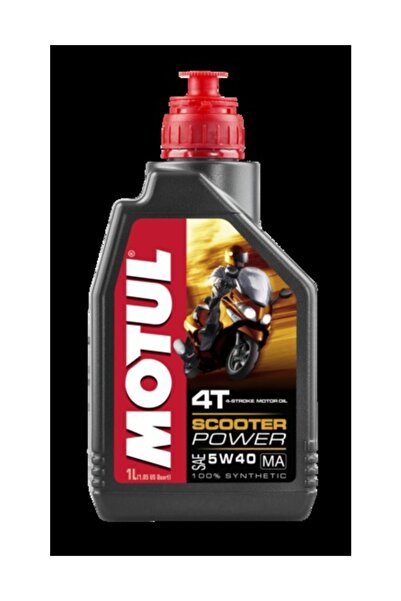 Motul Scooter Power 5w40 Ma Motosi?klet Yaği - 1 lt