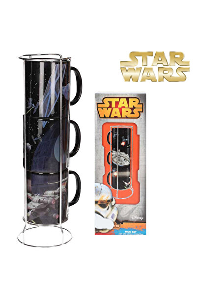SD Toys Star Wars Death Star Millenium Falcon Mugs Set SDT206