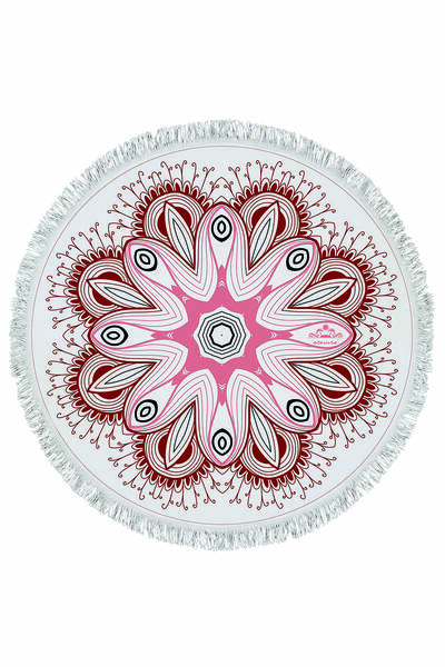 ECEMRE Στρογγυλή πετσέτα παραλίας