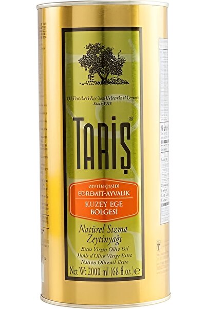 Tariş Natürel Kuzey Ege Natürel Sızma 2 lt Teneke Zeytinyağı