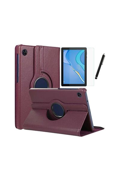 TEKNETSTORE Huawei Matepad T10 / T10s Uyumlu 360 Dönebilen Standlı Koruyucu K...