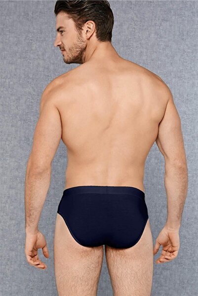 Doreanse Men's Colorful Cotton Waistband 3-Piece Slip Briefs 1327