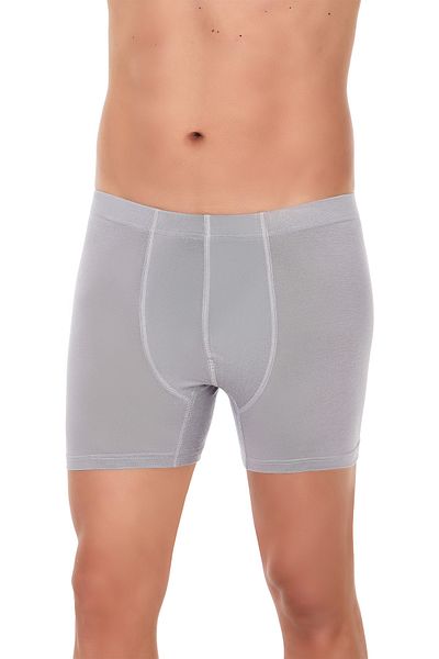 YILDIZ 3-Piece Lycra Bamboo Men's Boxer Gray