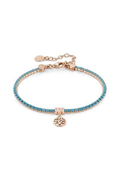 NOMİNATİON Chıc & Charm Bracelet Ed, Colors In 925 Silver And Cz Rosegold (03...