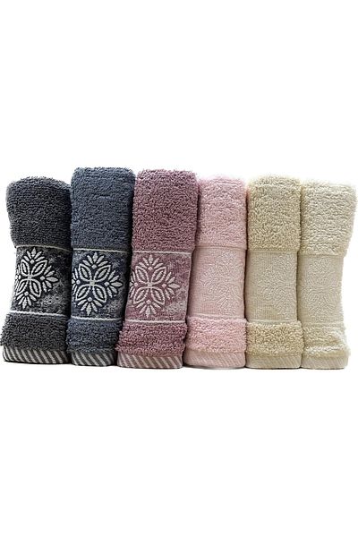 Julie Vip Cotton 30 X 50 cm Regina με 6 πετσέτες κουτί