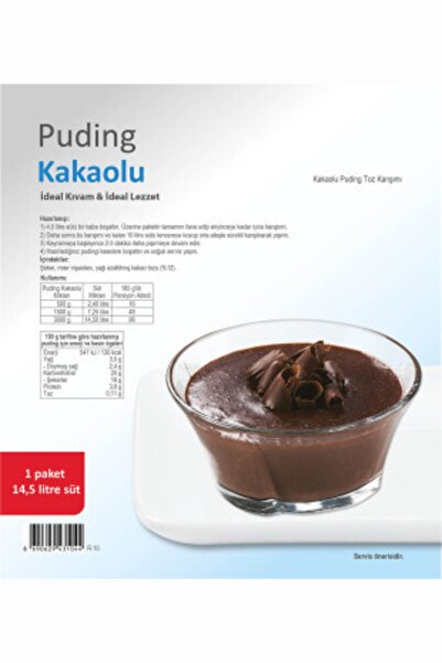 Dr. Oetker Professional Puding Kakaolu 3000 Gr