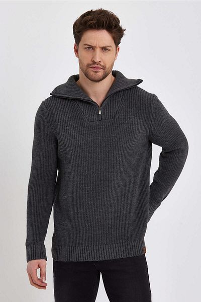 ALEXANDERGARDI Zippered Half Turtleneck Sweater (e22-5718)