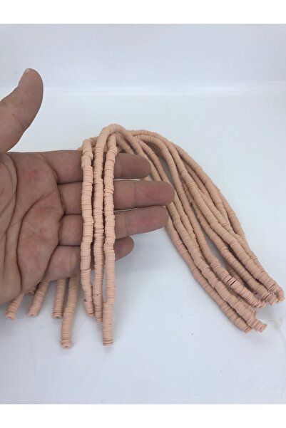 FdayAksesuar Vrste perli svetlo kapičino boje Fimo glinene perle – Perle