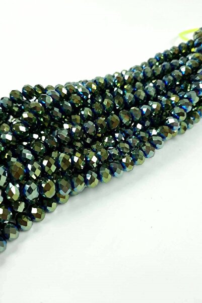 FdayAksesuar Vrste perli Zelene kristalne perle sa premazom 8 mm – Perle