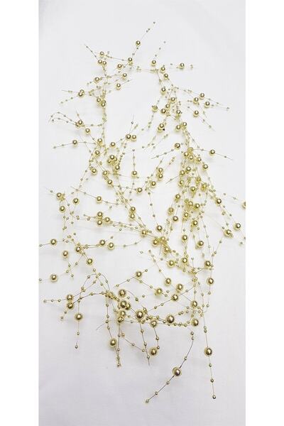 FdayAksesuar Tipuri de mărgele: Lampă suspendată cu perle aurii colorate – Mă...