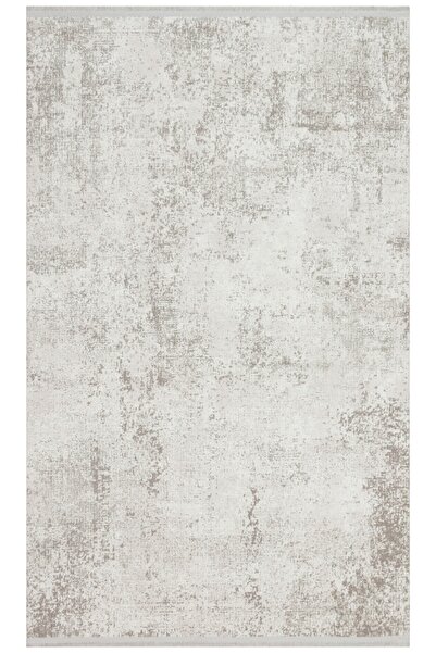 Apex Halı Solid 8342 Gri Akrilik Halı