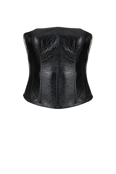 Urban Muse Lateks Korse Top