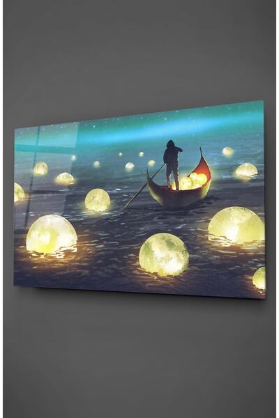 TAULART Pictură pe sticlă Colecționarul Lunii