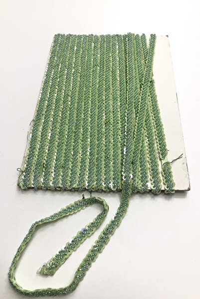 Generic Brand Panglică decorativă, accesoriu, panglică brodată cu mărgele ver...