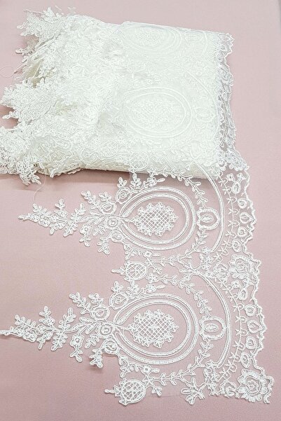 FdayAksesuar Panglică decorativă Accesoriu Cremă French Guipure dantelă – Pan...