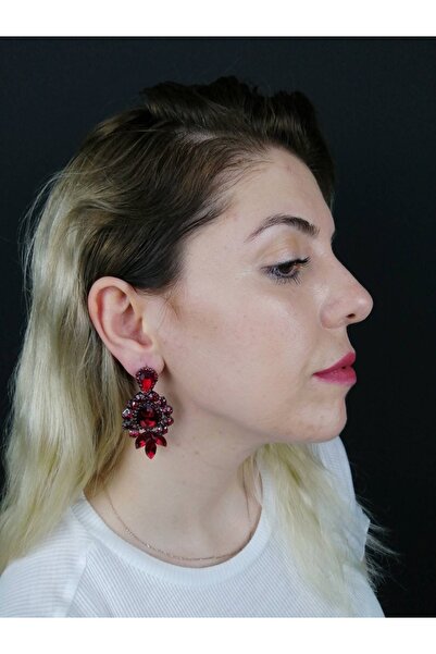 FdayAksesuar Διακοσμητικό αξεσουάρ σε σχήμα κορδέλας Σκουλαρίκια Μοντέλο-kup-...