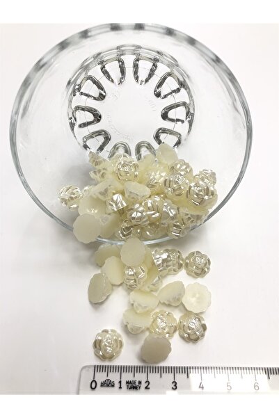 FdayAksesuar Διακοσμητική Κορδέλα Αξεσουάρ Μισή Πέρλα Χάντρες Ptik – Διακοσμη...