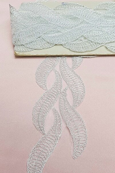 FdayAksesuar Dekorativna traka, srebrna Sa šljokicama Francuski gipur Čipka –...