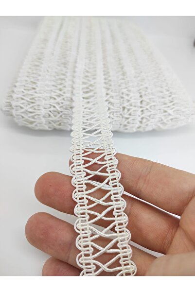 FdayAksesuar Panglică decorativă crem deschisă din paie pentru ambalarea acce...