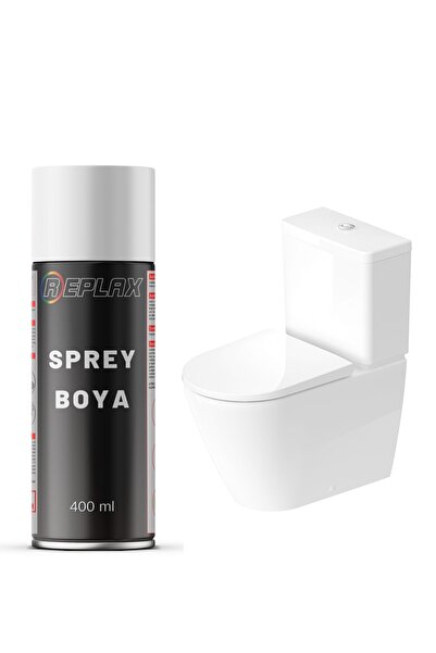 REPLAX Beyaz Klozet Sprey Boyası Suya Dayanıklı 400 Ml.