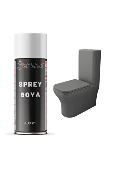 REPLAX Gri Klozet Sprey Boyası Suya Dayanıklı 400 Ml.
