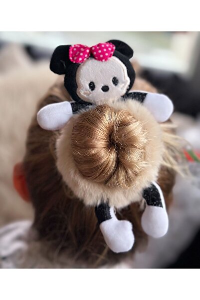 QUEEN AKSESUAR Slatka 3D igračka Pliš krznena velika Minnie miša, elastična k...