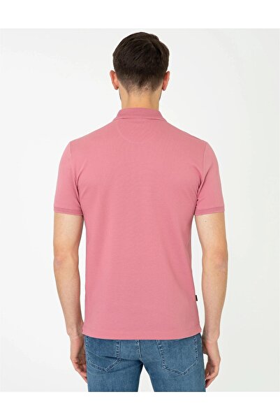 Pierre Cardin Μπλουζάκι με λαιμόκοψη Dusty Rose Slim Fit Polo Basic