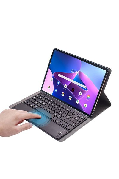 Microcase لينوفو تاب M10 Tb328fu - 10.1 لوحة مفاتيح بلوتوث فارغة وحافظة لوحة اللمس - Bkk2