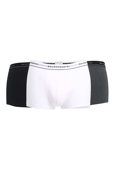 BALDESSARINI Flexible Herren-Shorts aus Baumwolle – 3er-Pack
