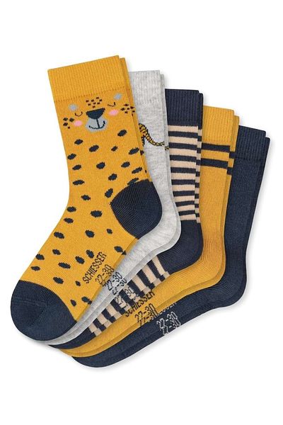 Schiesser Kinder Socken - Motivsocken, unisex, 5er Pack