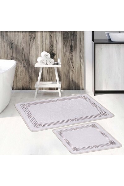 Veldena Classic Pattern 2-Piece Bath Mat Set (50X80)