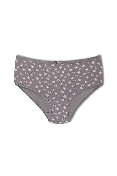 HNX Chiloți din bumbac cu model cu talie înaltă din 3 piese