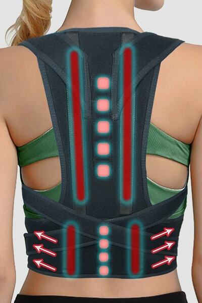 Ankaflex Orthopedic Upright Posture Corset Underwire Magnetic Anti-Hunchback Corset Men's Back Corset