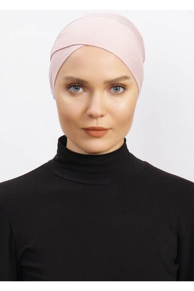 Ecardin غطاء رأس نسائي متقاطع حجاب جاهز غير قابل للانزلاق عمامة حجاب عملي غير...