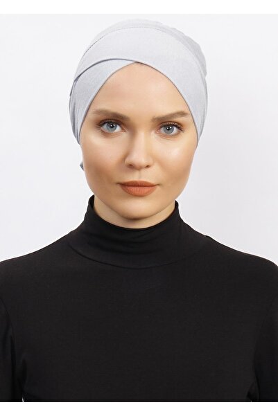 Ecardin غطاء رأس نسائي متقاطع حجاب جاهز غير قابل للانزلاق عمامة حجاب عملي غير...