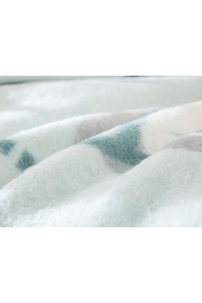 English Home Little Penguin Cotton Baby Blanket 100x120 Cm Mint