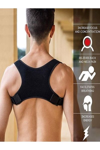Özasya AVM Sport anti-cocoșat postura verticală corset talie umăr spate centură aparat