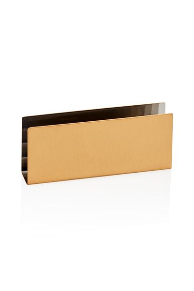 Narin Yellow Halley Napkin Holder Titan Mat